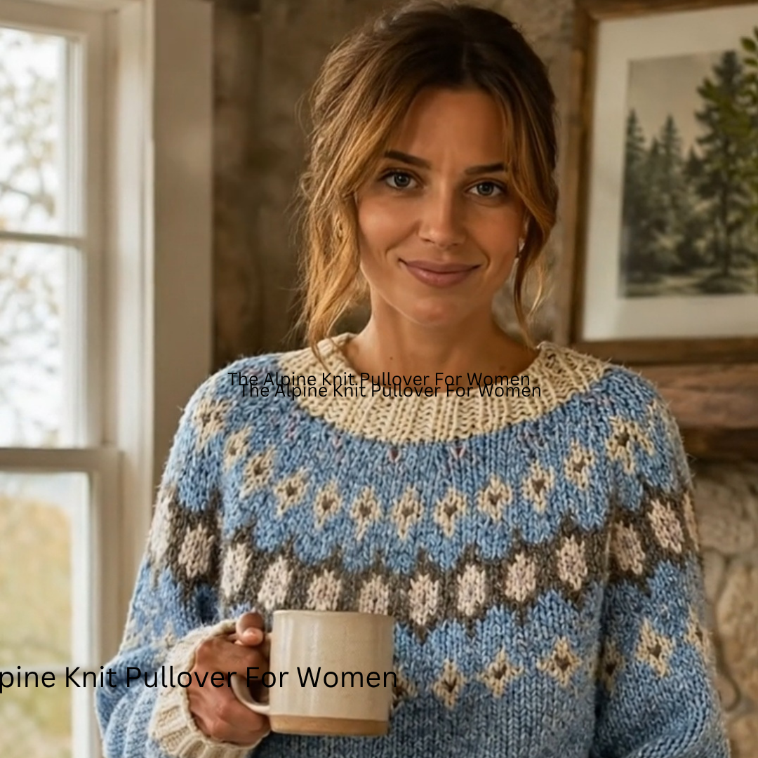 The Alpine Knit Pullover For Women