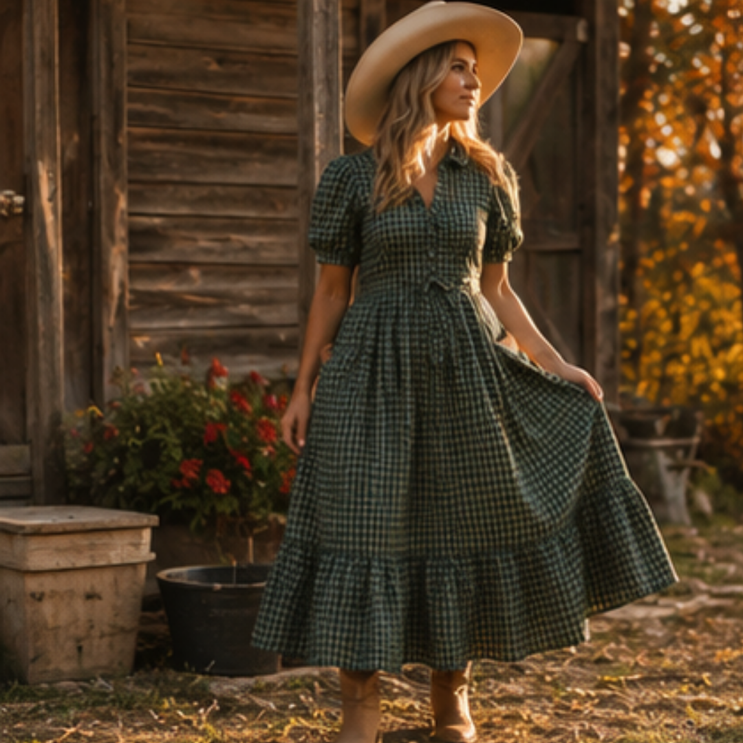 The Pine Orchard Maxi Dress for Women