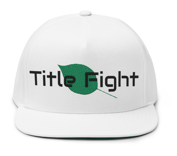 Embroidered Flat Bill Cap- personalized