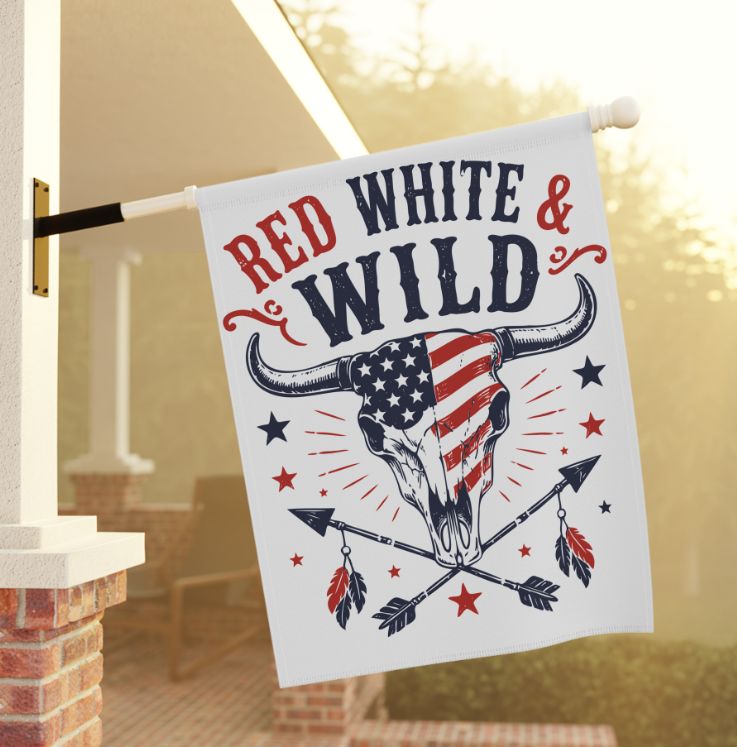 America 250 Eagle Garden Flag - Patriotic 250 Years Outdoor House Banner