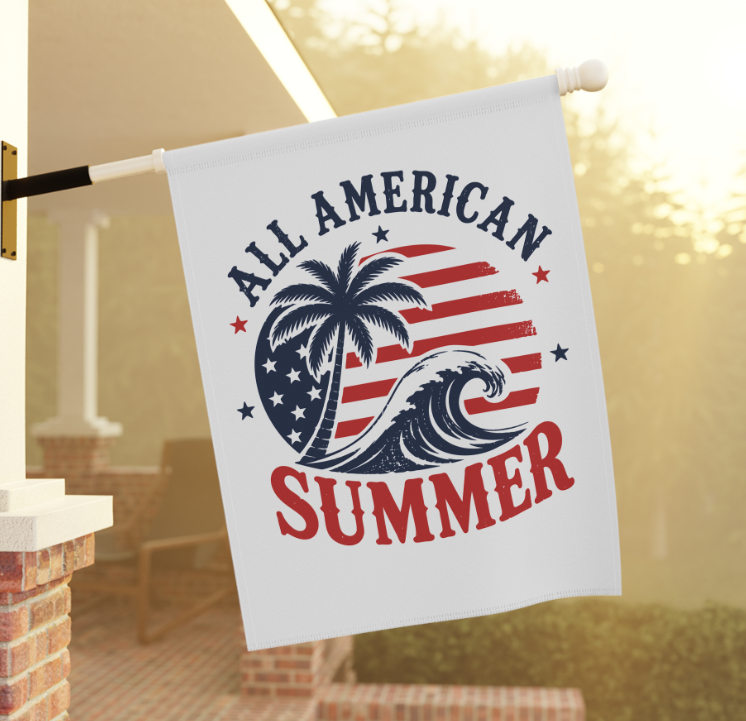 America 250 Eagle Garden Flag - Patriotic 250 Years Outdoor House Banner