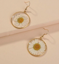 Meadow Bloom Pressed Flower Earrings
