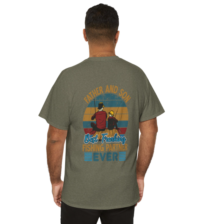 Father and Son Fishing Partner Tee - Best Fishing Partner Ever