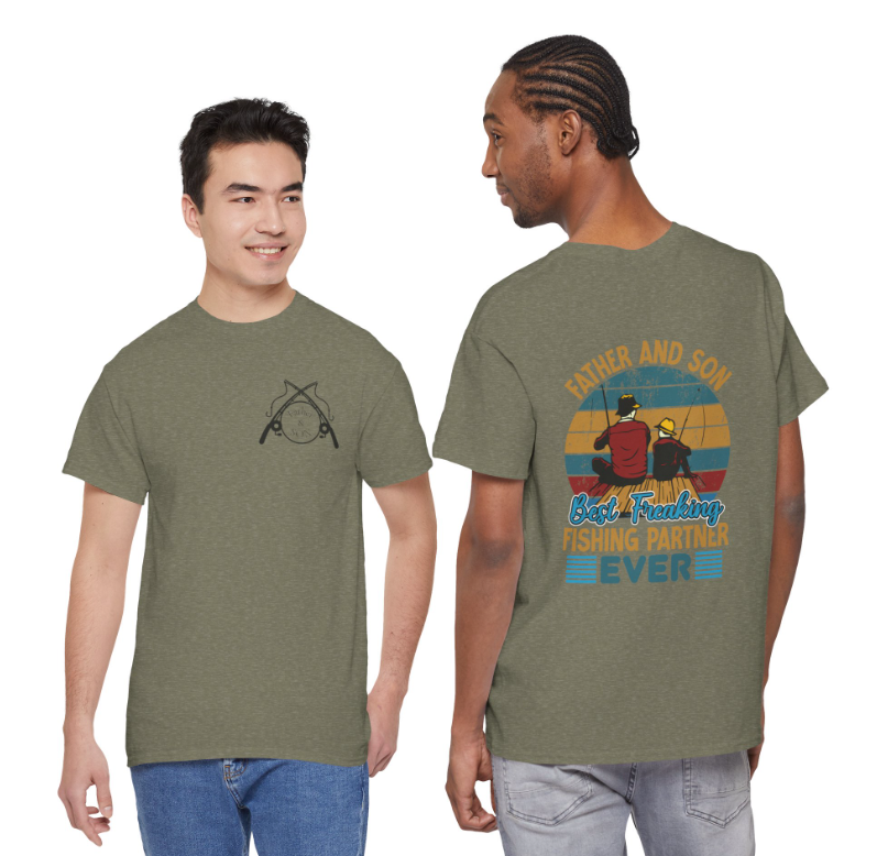 Father and Son Fishing Partner Tee - Best Fishing Partner Ever