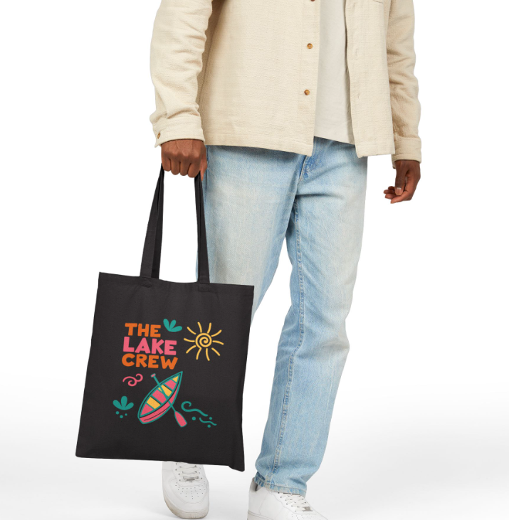 Tote Bag — Personalized Mountain Vacation Canvas Tote (Custom Name/Year)