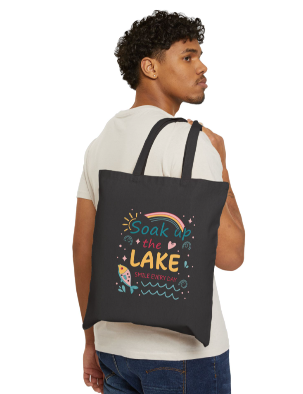 Tote Bag — Personalized Mountain Vacation Canvas Tote (Custom Name/Year)
