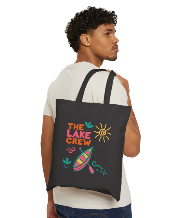 Tote Bag — Personalized Mountain Vacation Canvas Tote (Custom Name/Year)