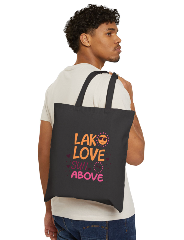 Tote Bag — Personalized Mountain Vacation Canvas Tote (Custom Name/Year)
