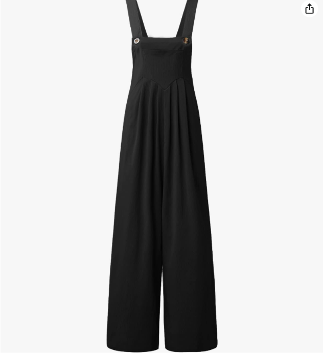 Women’s Linen Blend Wide Leg Jumpsuit – Wanderlight Collection