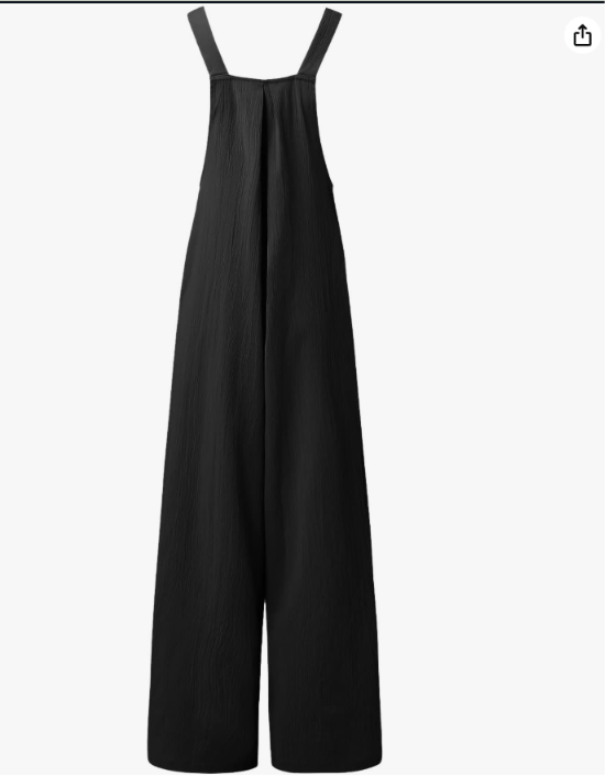 Women’s Linen Blend Wide Leg Jumpsuit – Wanderlight Collection