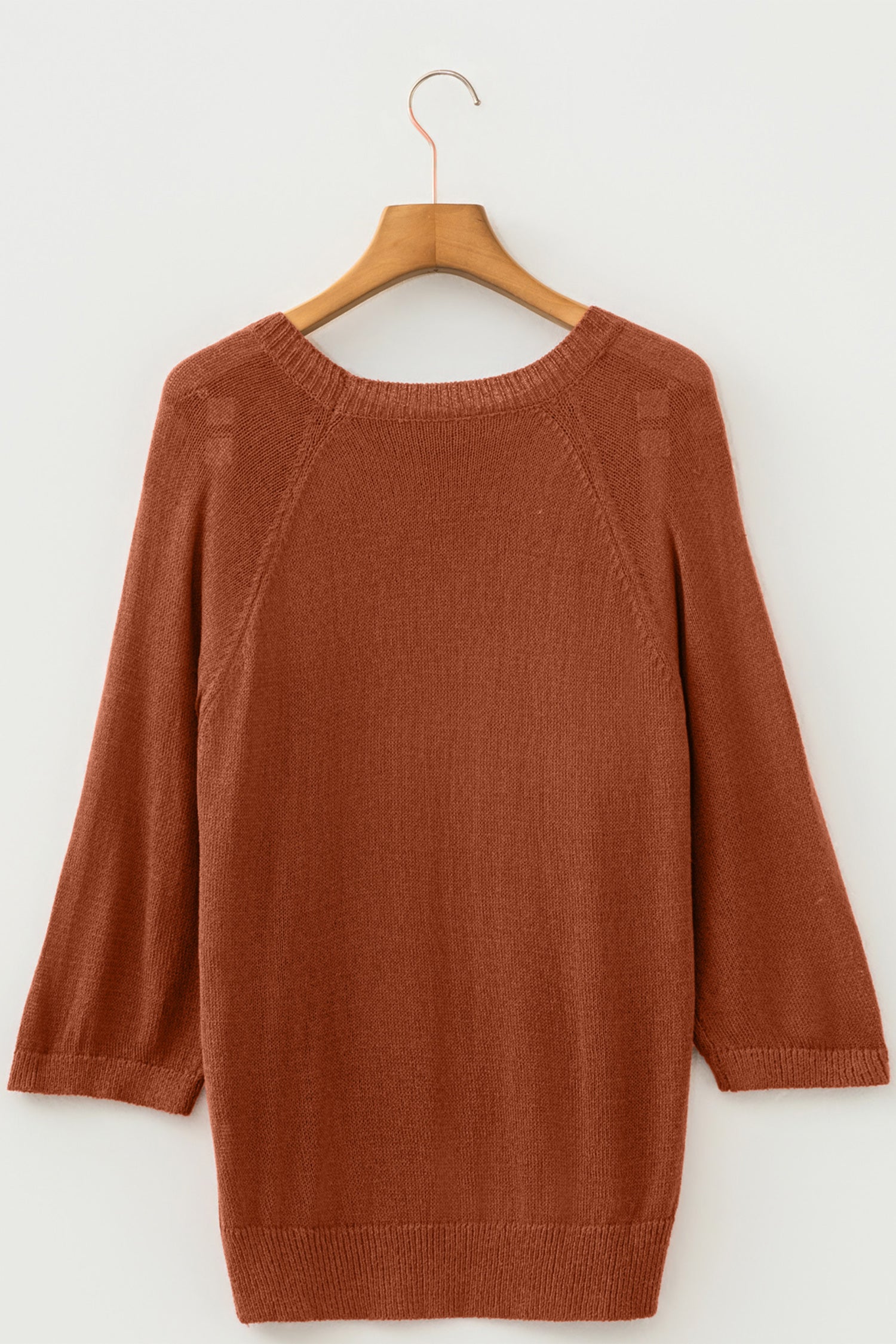 The Coffeehouse Knit Round Neck Short Sleeve Sweater