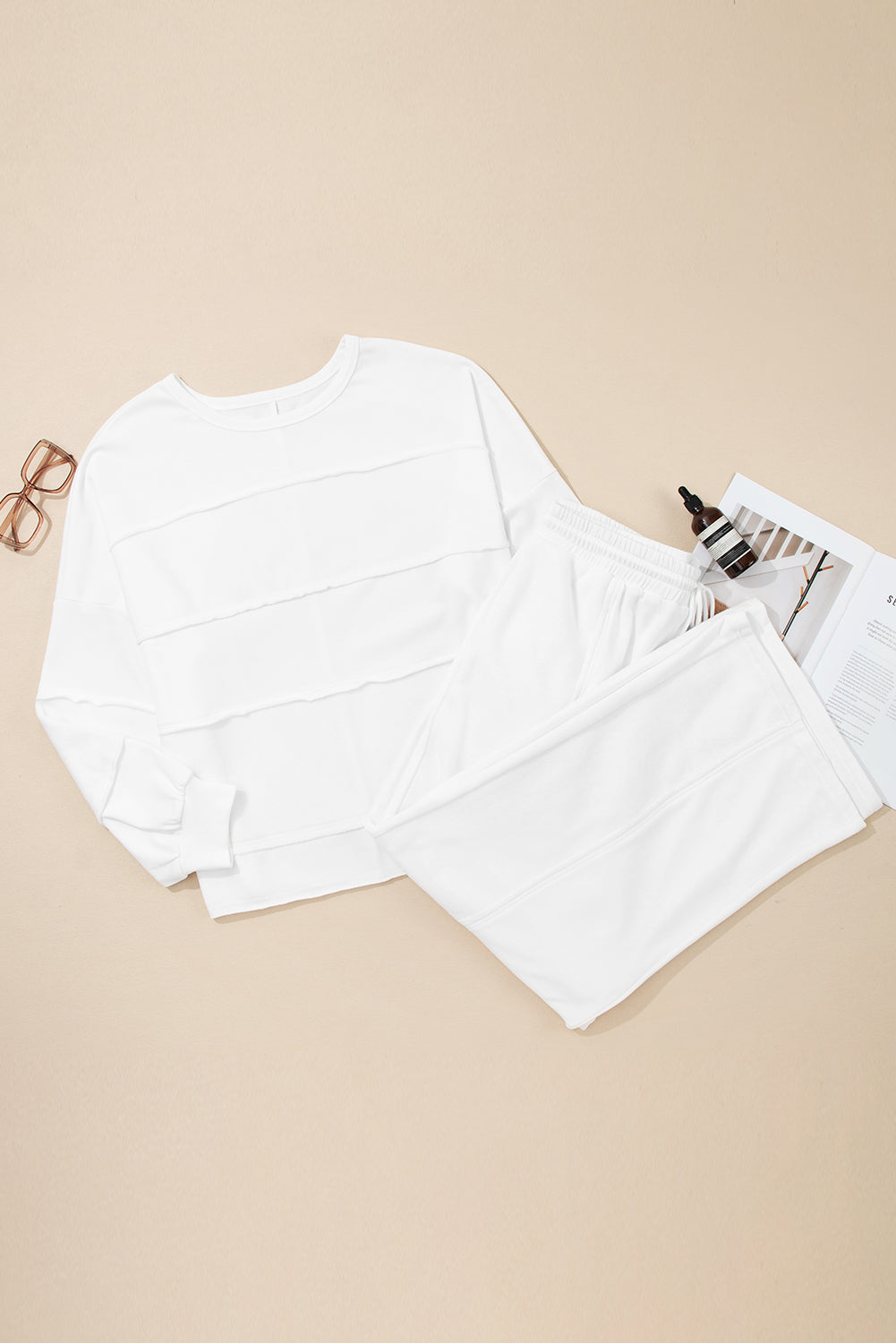 The Hearthside Pullover Top and Drawstring  Comfort Set