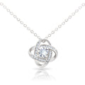 To My Love - Love Knot Necklace