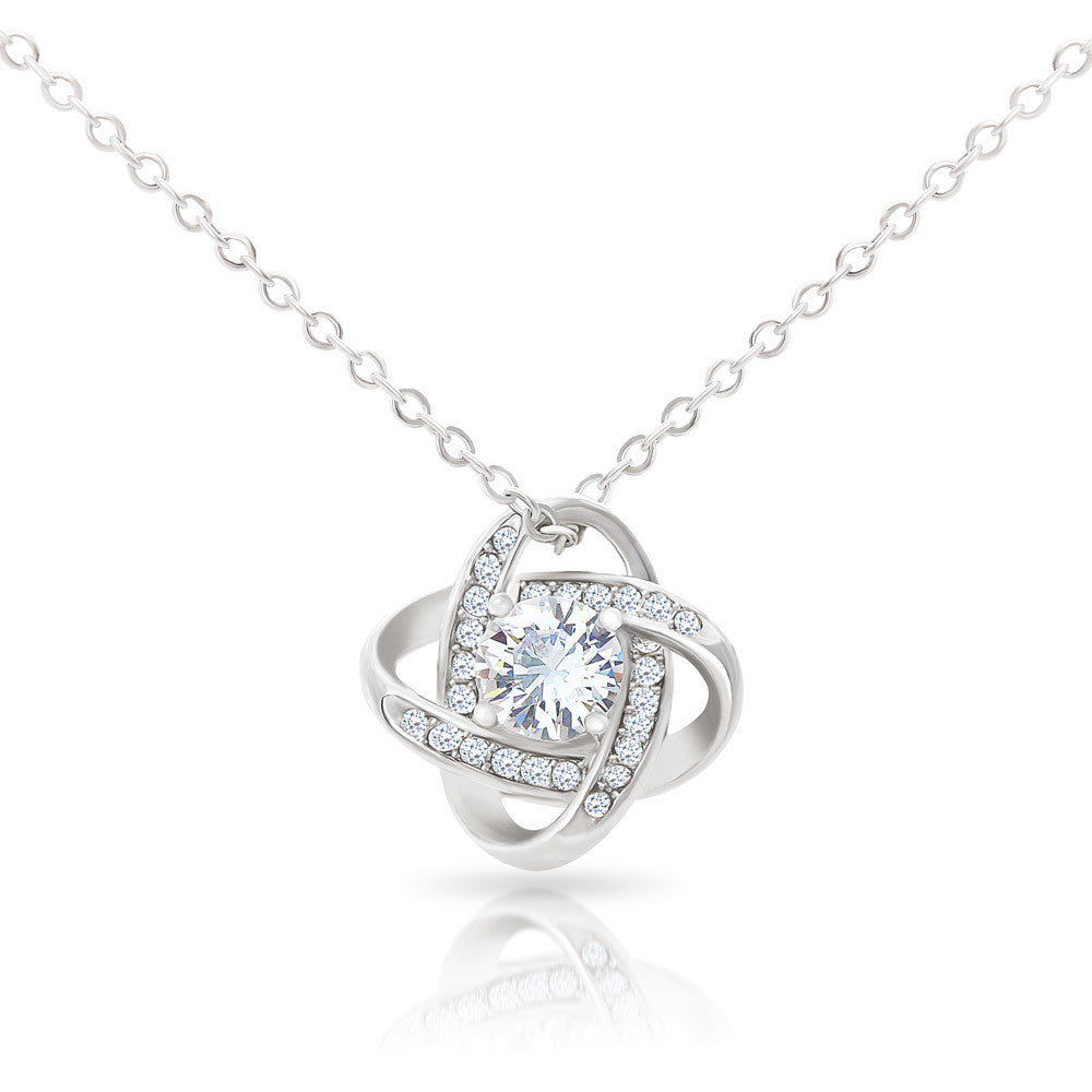 To My Love - Love Knot Necklace