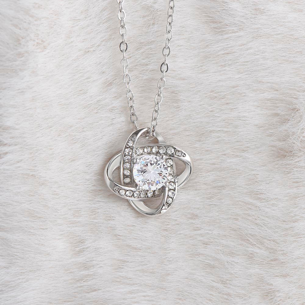 To My Love - Love Knot Necklace
