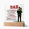 Thank You Dad - Acrylic Square