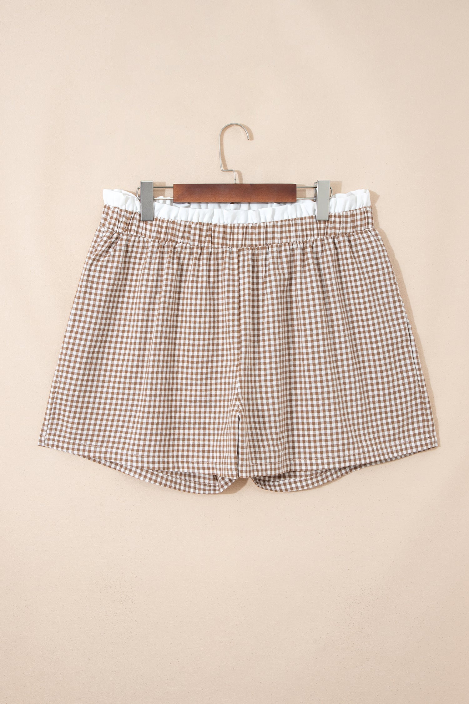 Ruffle up ~ Gingham Shorts
