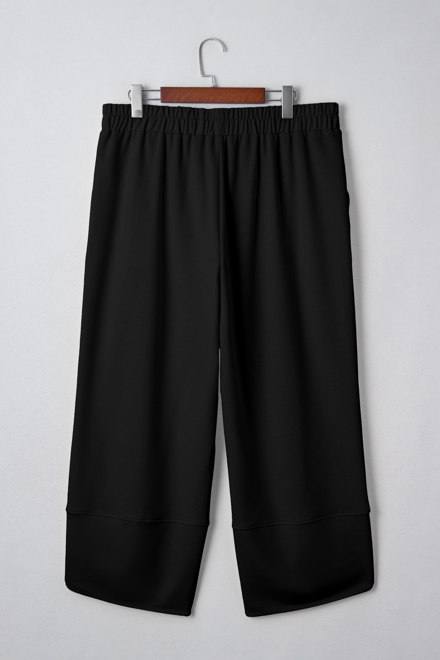 Drift line Capris — Asymmetrical Hem Cropped Pants