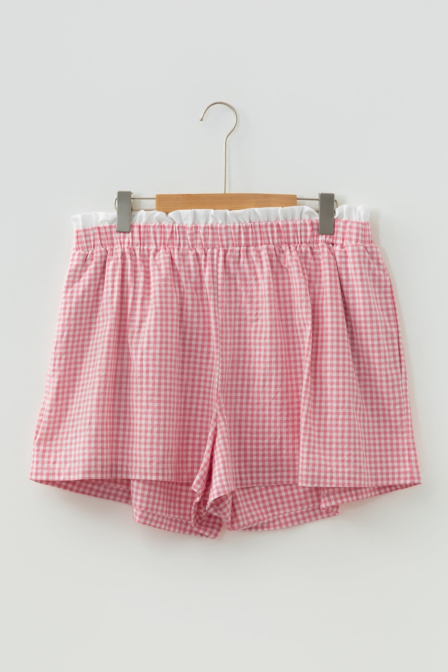 Ruffle up ~ Gingham Shorts