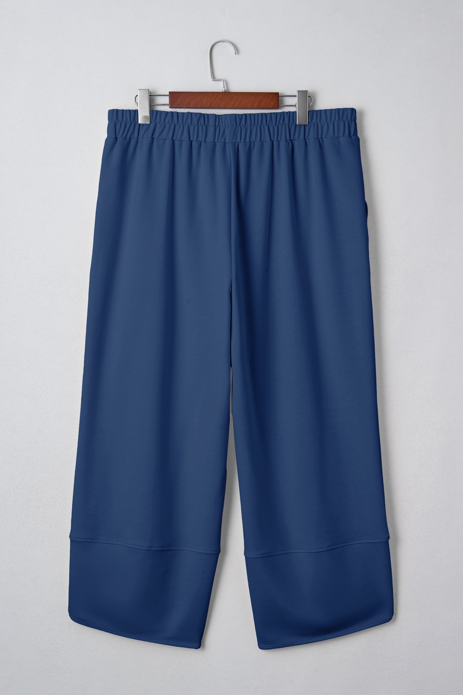 Drift line Capris — Asymmetrical Hem Cropped Pants