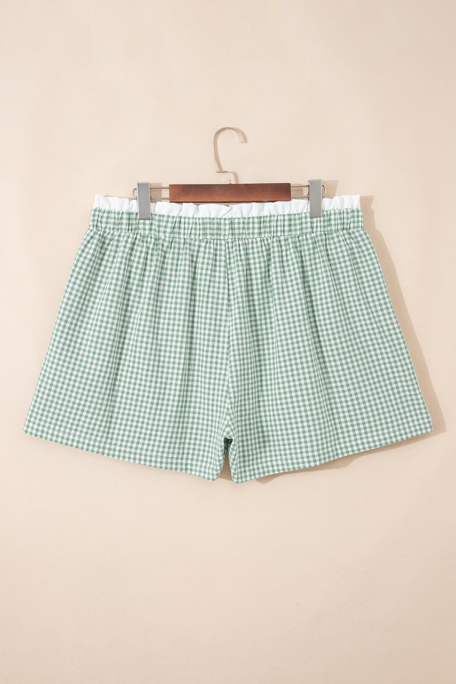 Ruffle up ~ Gingham Shorts