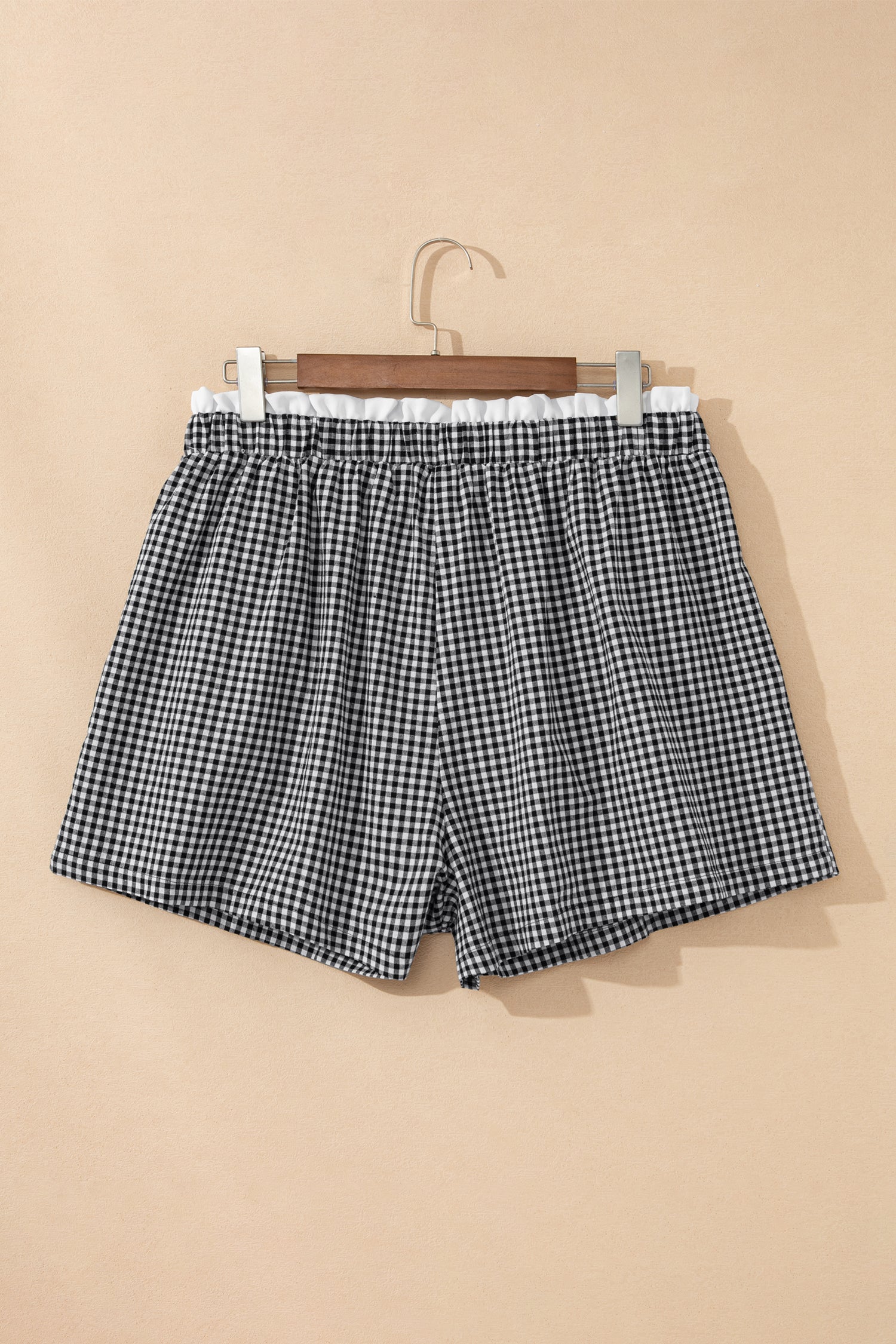 Ruffle up ~ Gingham Shorts