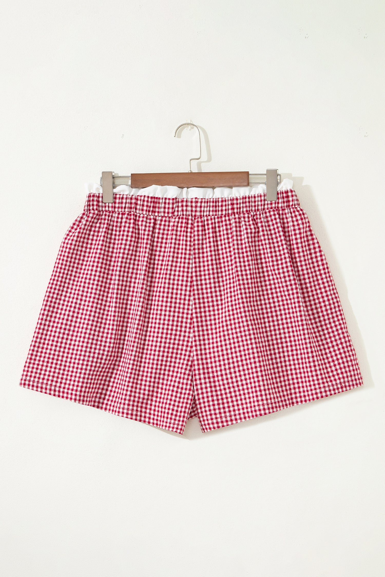 Ruffle up ~ Gingham Shorts
