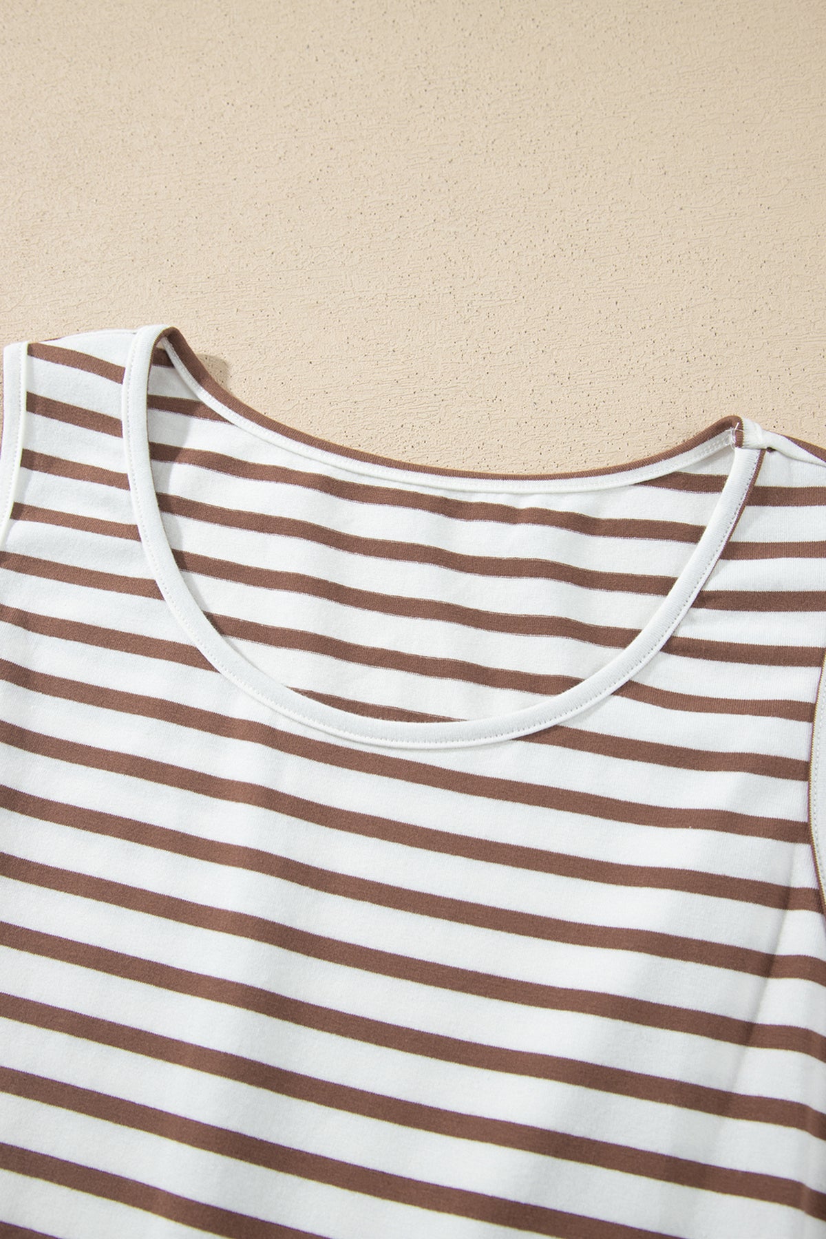 The Harvest Stripe Patchwork Sleeveless Dress for Women