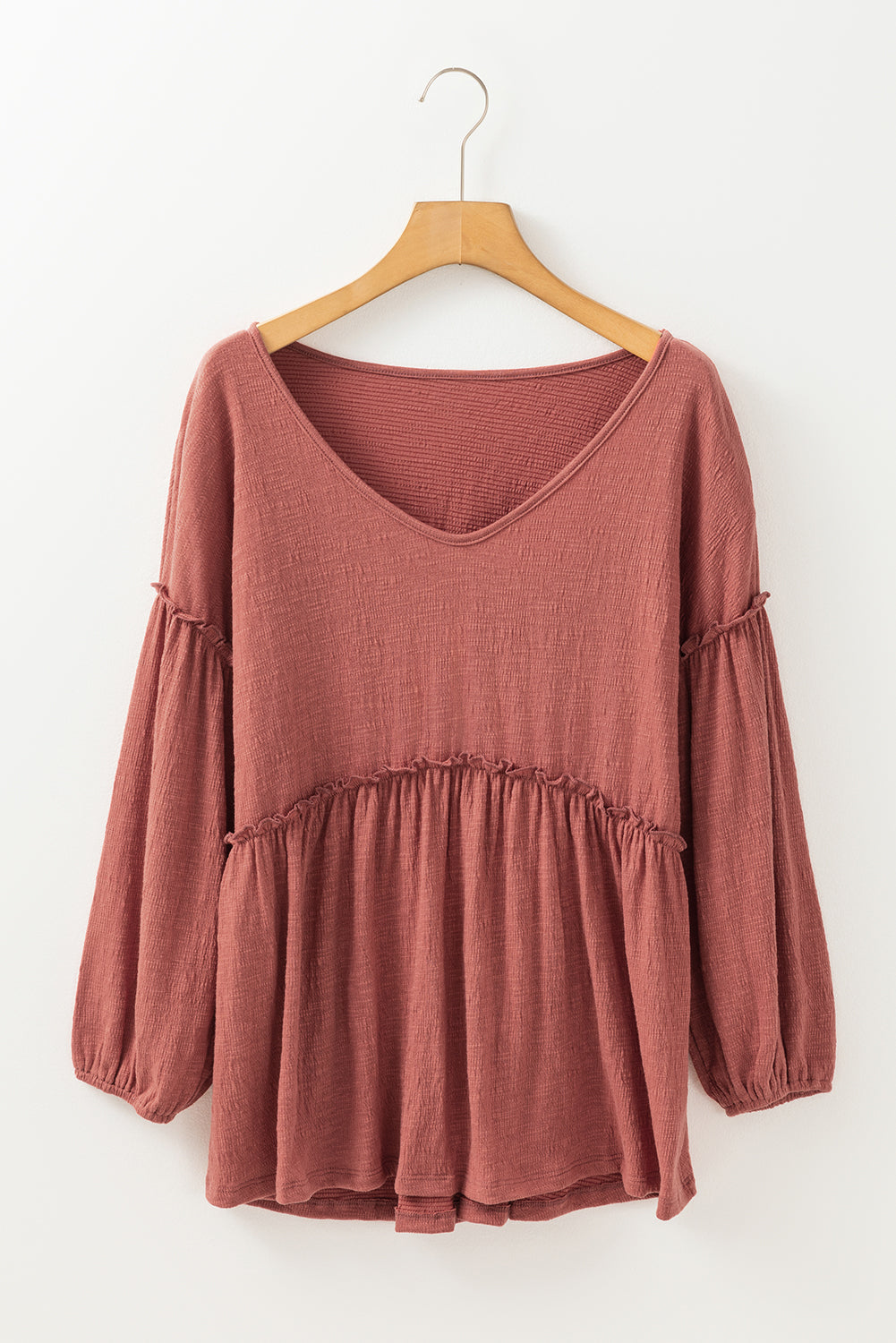 The Crimson Willow Blouse for Women