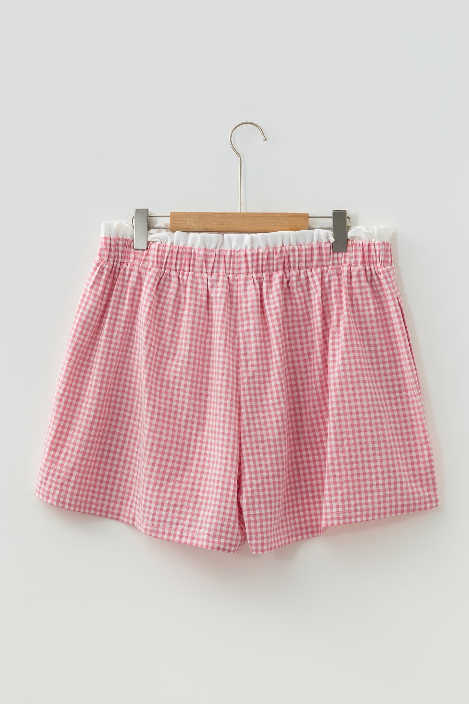 Ruffle up ~ Gingham Shorts
