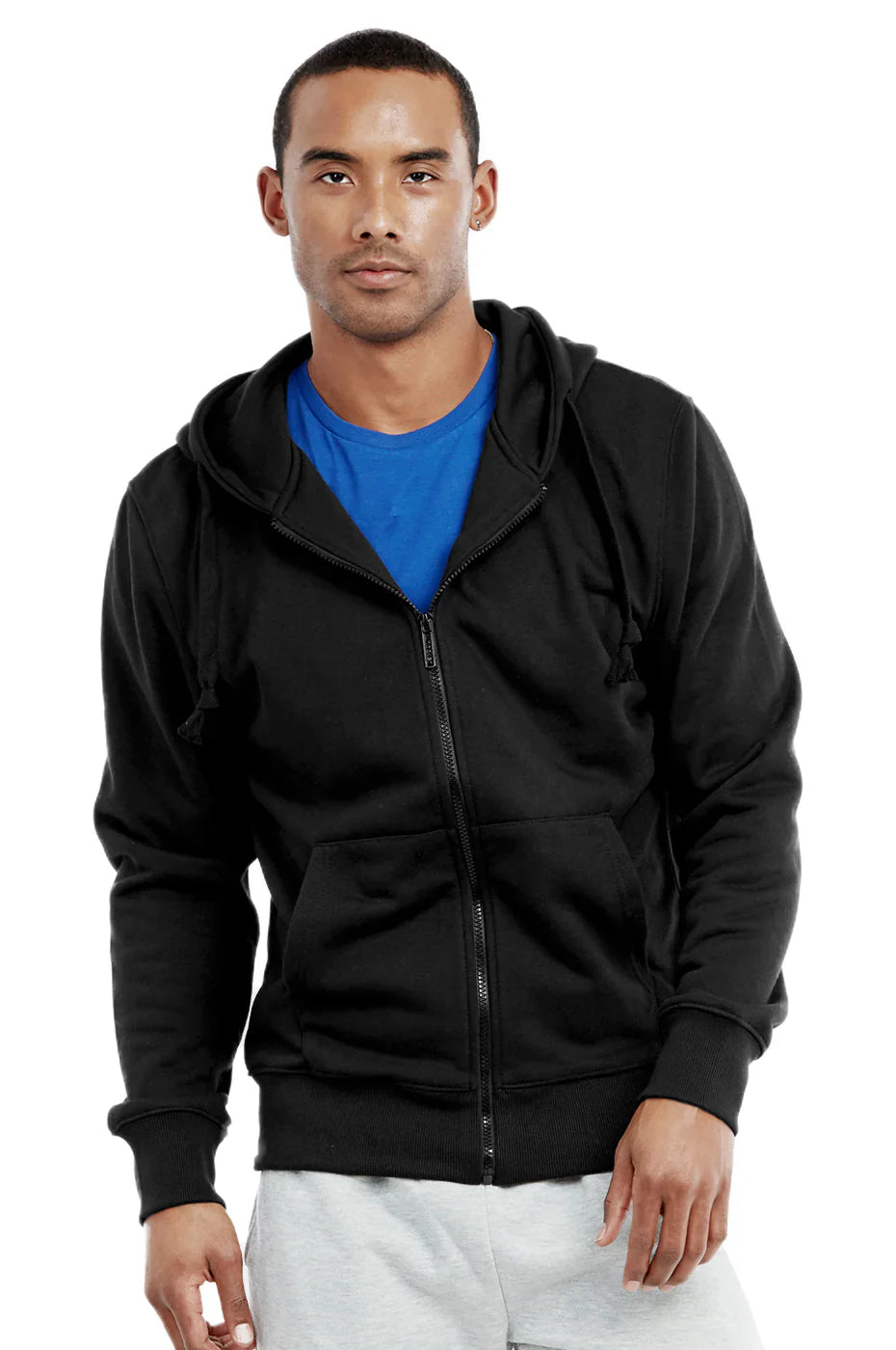 MEN'S FLEECE ZIP SWEATSHIRT