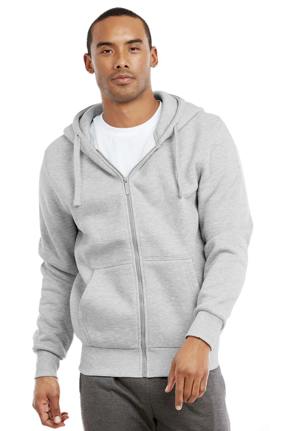 MEN'S FLEECE ZIP SWEATSHIRT