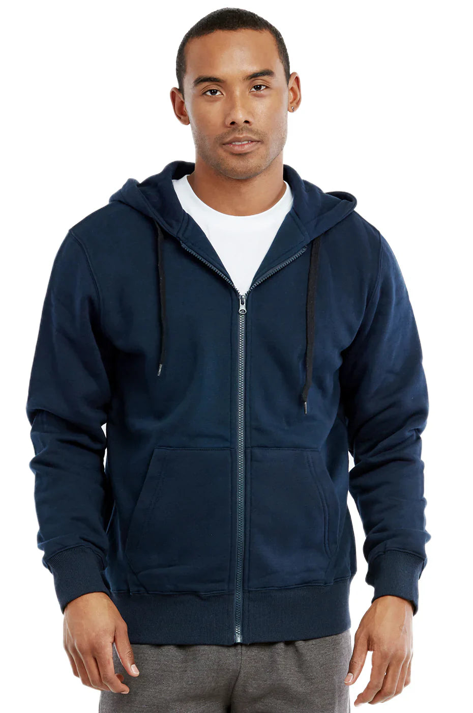 MEN'S FLEECE ZIP SWEATSHIRT