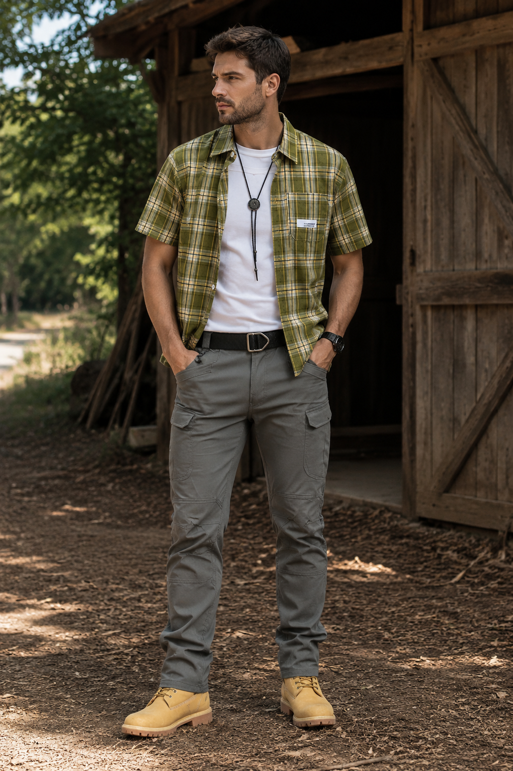 The Timber Plaid Button Down Shirt