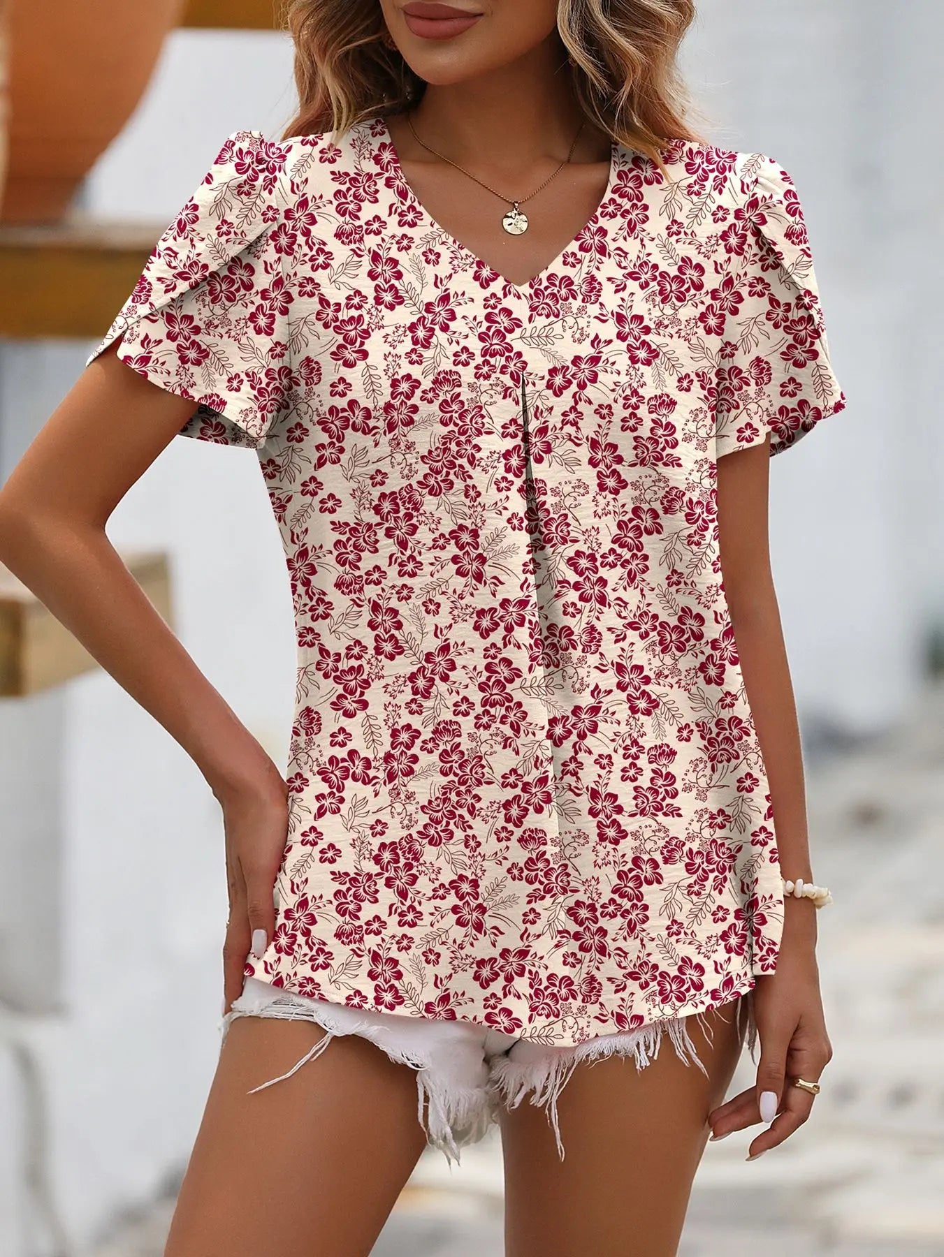 The Meadow Fold Top