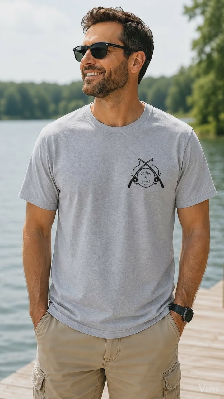 Father and Son Fishing Partner Tee - Best Fishing Partner Ever