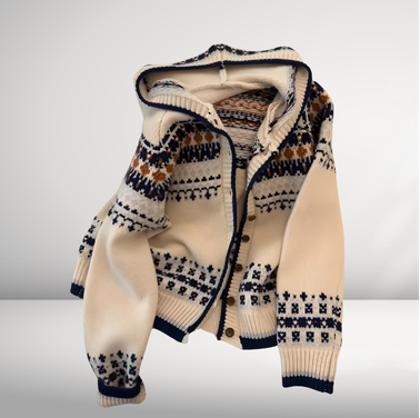 The Lodgeview V-neck Hooded Cardigan for Women