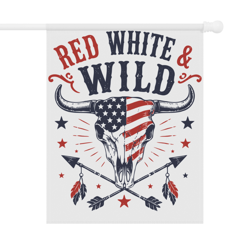 America 250 Eagle Garden Flag - Patriotic 250 Years Outdoor House Banner